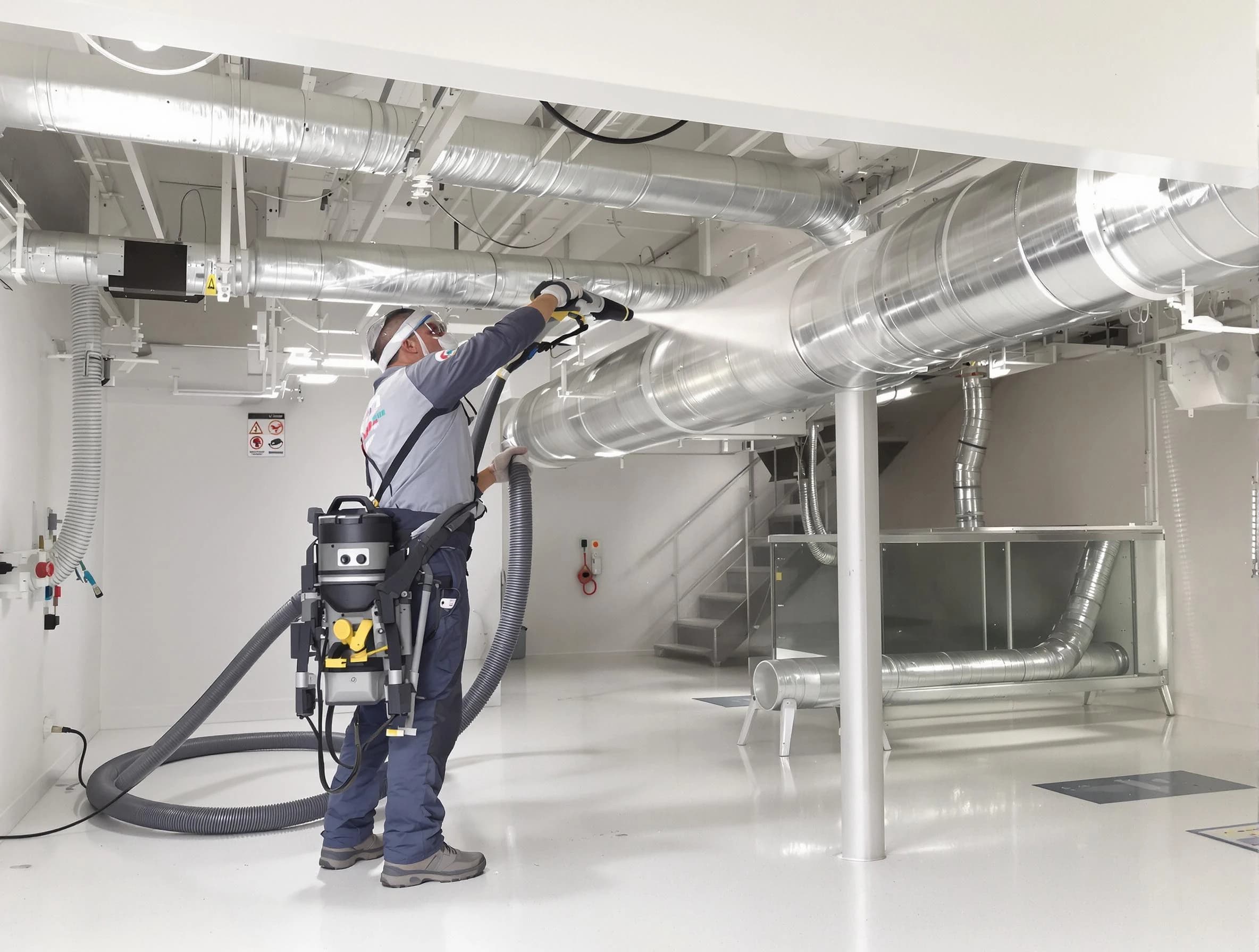 Professional central duct cleaning by Lovejoy Air Duct Cleaning in Lovejoy